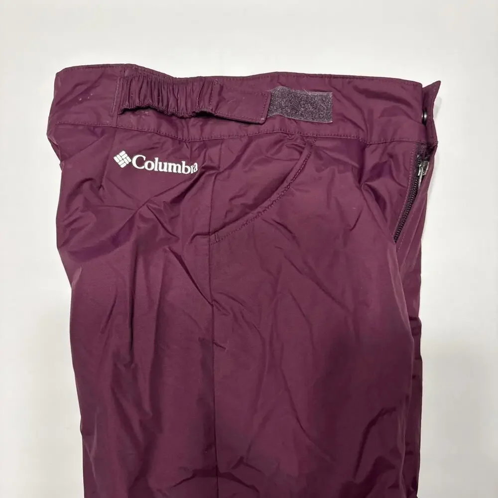 Columbia OUTGROWN Youth Snow Pants | Plum XS (6/6X) - Picture 8 of 13